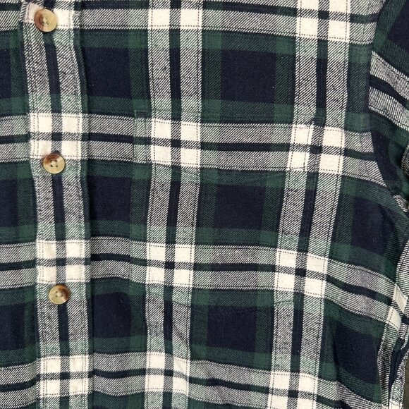 Red Head Long Sleeve Plaid Flannel - Picture 6 of 13